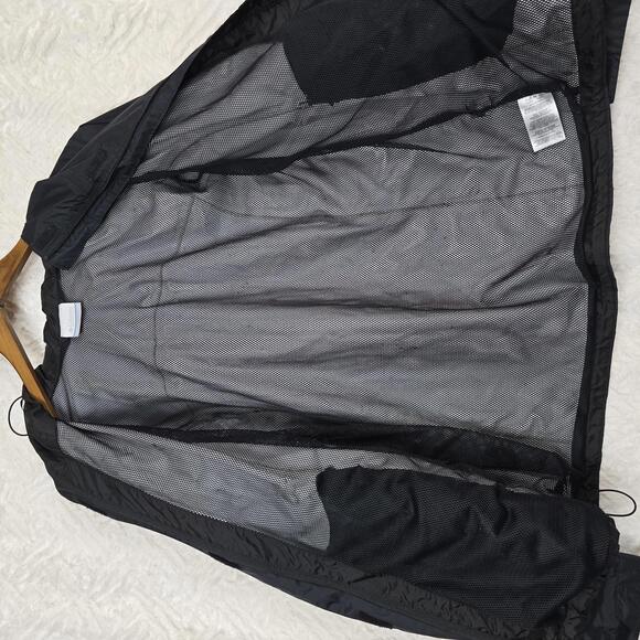 Columbia Omni-Tech Black Waterproof Jacket, Size Small - Picture 7 of 9